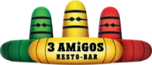 Logo des restaurants 3 amigos